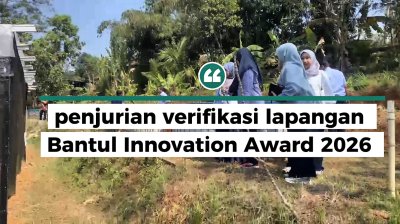 Hari Kedua Verifikasi Lapangan BINA 2026, Tim Inovasi Kabupaten Bantul Sambangi Lima Lokasi