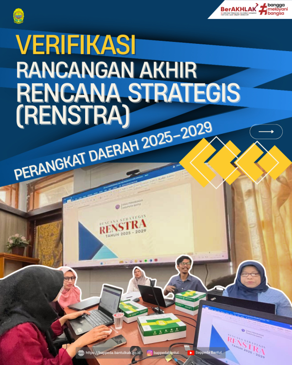 Verifikasi Rancangan Akhir Renstra Perangkat Daerah 2025 - 2029