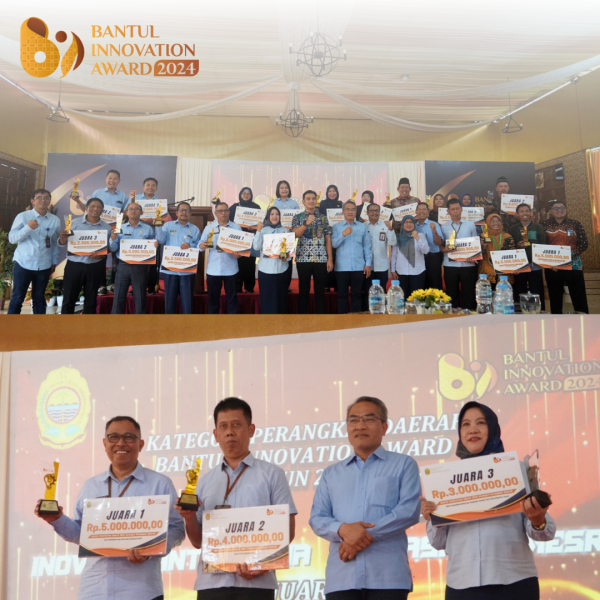 Bantul Innovation Award 2024: Memperkuat Ekosistem Inovasi