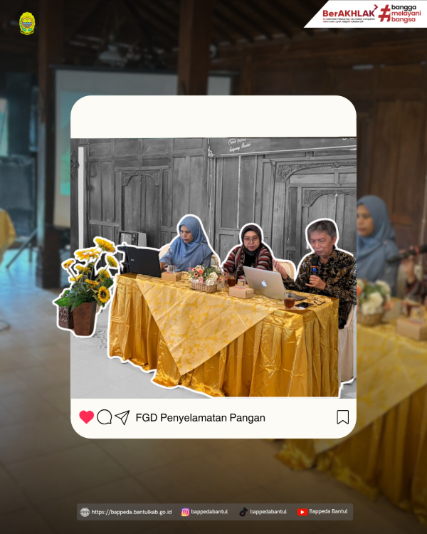 FGD Penyelamatan Pangan