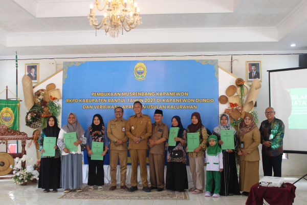 Musrenbang RKPD 2027 Kapanewon, Dorong Partisipasi Masyarakat dalam Perencanaan Pembangunan Daerah