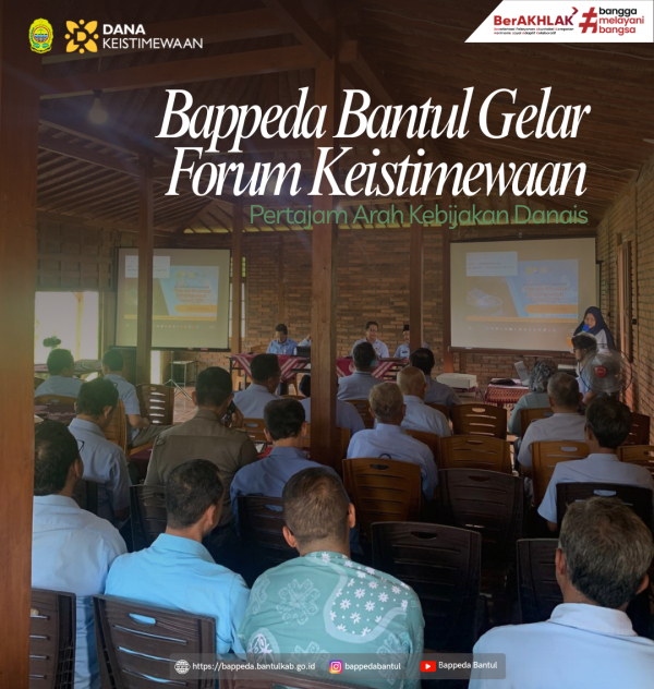 Forum Keistimewaan Kabupaten Bantul Tahun 2026