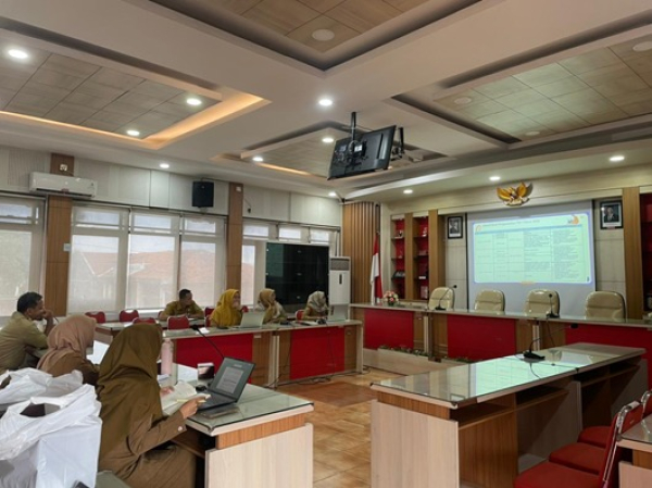 Optimalkan Evaluasi Pembangunan, Bappeda Bantul Matangkan Persiapan Desk Pengendalian Triwulan I 2026